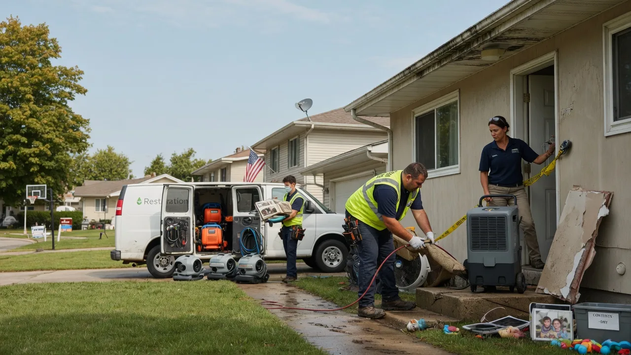 Water Damage Restoration in Clairton, PA near me